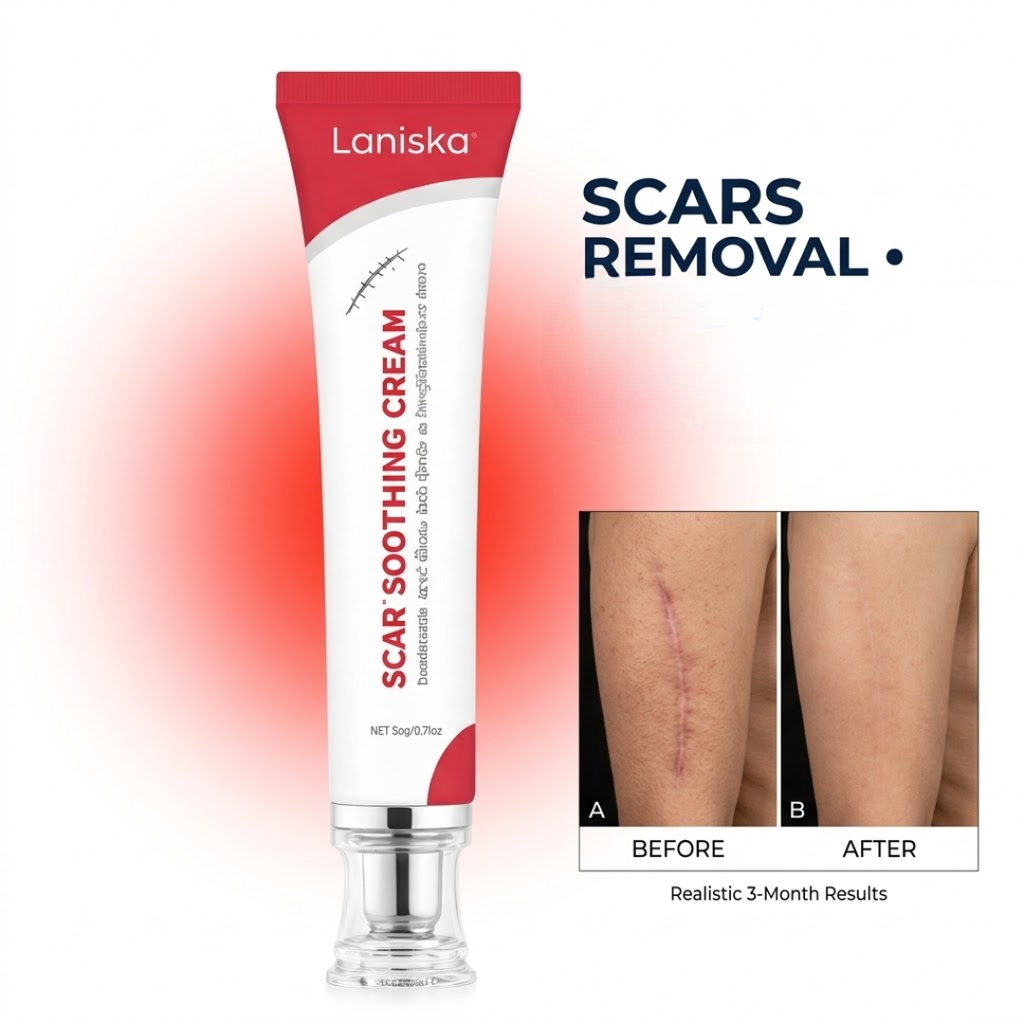 Laniska Scar Soothing Cream | 7-in-1 Skin Repair with Argan Oil