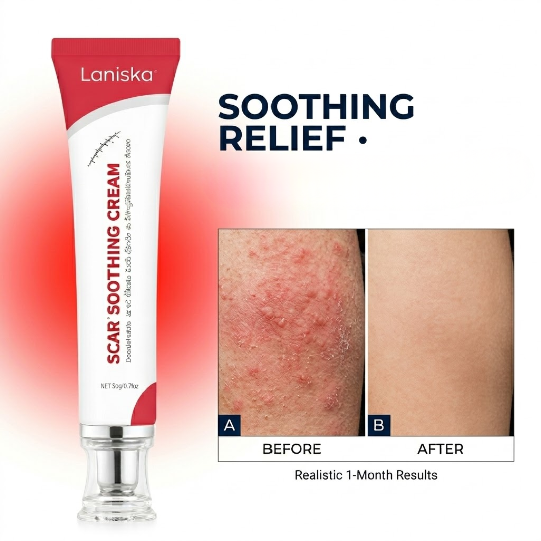 Laniska Scar Soothing Cream | 7-in-1 Skin Repair with Argan Oil